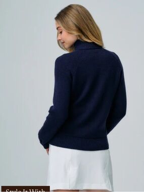 Fairway & Greene Blaire Iconic Windsweater Cardigan Ladies Golf Pteppy Grandpa